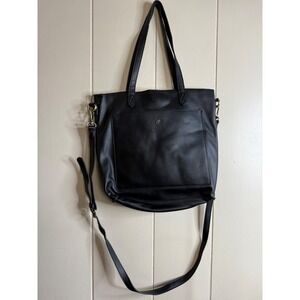 Kate & Alex Tote‎ Bag Women's Black with Crossbody Strap Purse